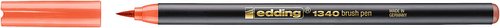 EDDING - ROTULADOR FIBRA 1340 BRUSHPEN MANDARINA (Ref.1340084)