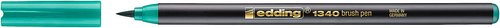 EDDING - ROTULADOR FIBRA 1340 BRUSHPEN VERDE (Ref.1340004)