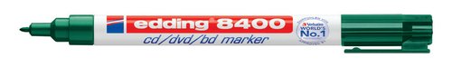 EDDING - ROTULADOR PERMANENTE 8400 para CD VERDE (Ref.840004)
