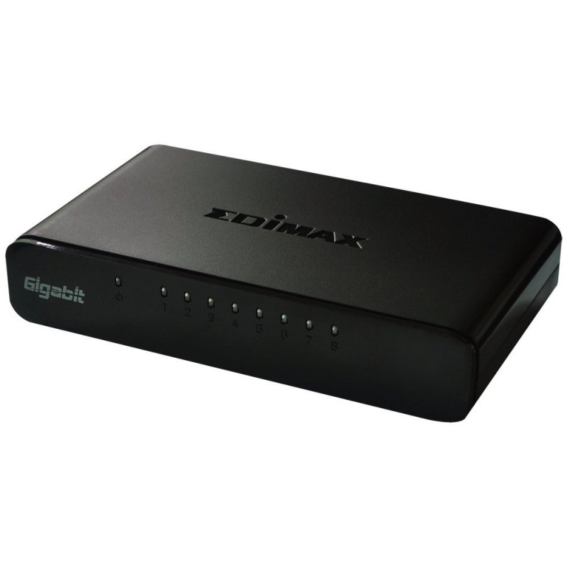EDIMAX - Switch 8xGB Mini USB (Ref.ES-5800G V3)