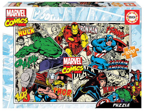 EDUCA BORRÁS - Educa Marvel Comics Puzzle rompecabezas 1000 pieza(s) (Ref.18498)