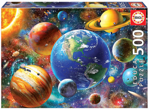 EDUCA BORRÁS - Educa Solar System Puzzle rompecabezas 500 pieza(s) (Ref.18449)