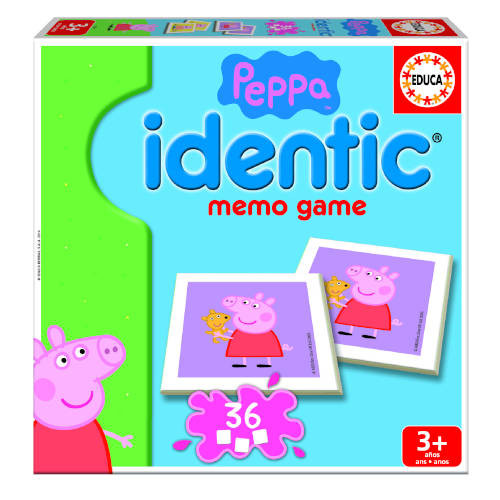 EDUCA BORRÁS - JUEGO IDENTIC PEPPA PIG +3 AÑOS EDUCA BORRAS (Ref.16227)