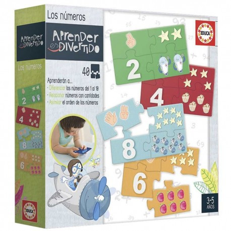 EDUCA BORRÁS - JUEGO LOS NÚMEROS EDUCA BORRAS (Ref.18695)