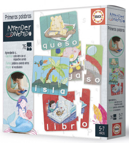 EDUCA BORRÁS - JUEGO PRIMERAS PALABRAS EDUCA BORRAS (Ref.18697)