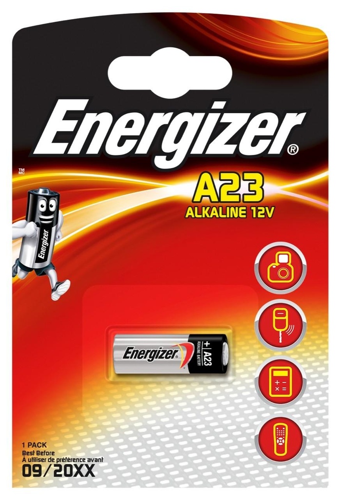 ENERGIZER - PILA ALCALINA 12V - LR23A BLISTER (Ref.ENBLR23)
