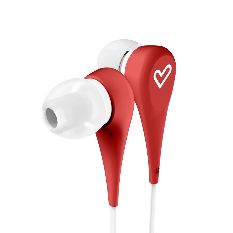 ENERGY SISTEM - Auricular Intrauditivo Style 1 Rojo (Ref.446001)