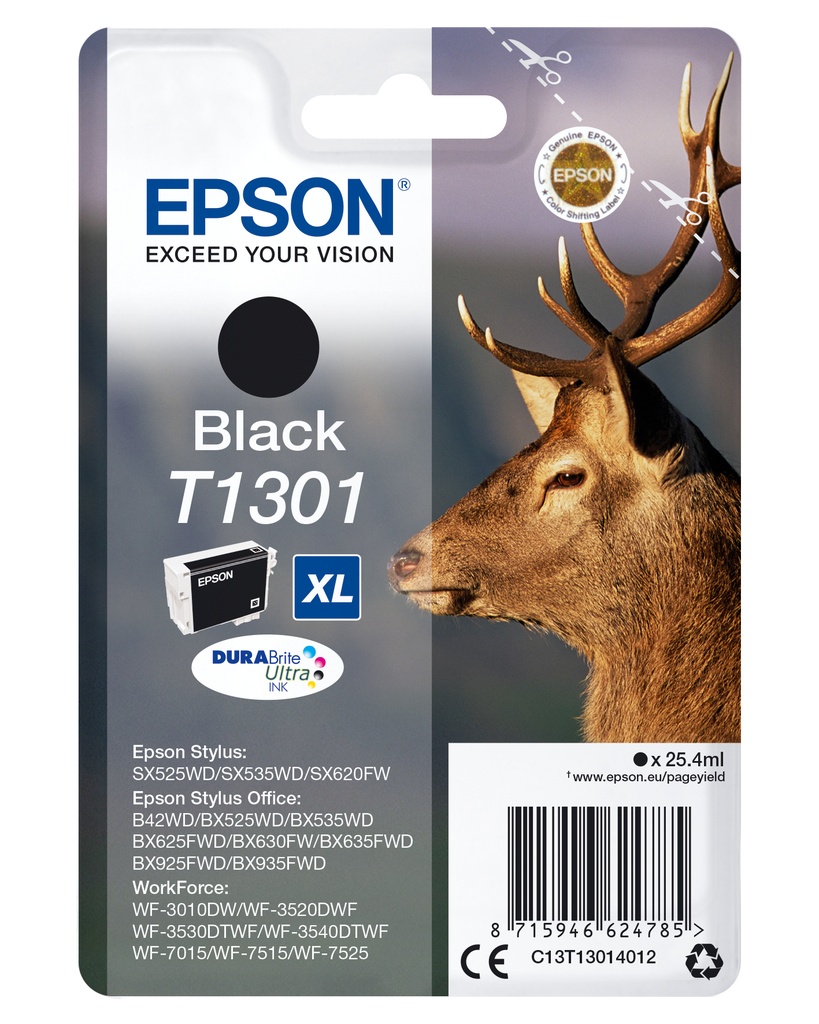 EPSON - C13T130140 CON ETIQUETA DE SEGURIDAD - Radio frequencia (Ref.C13T13014022)