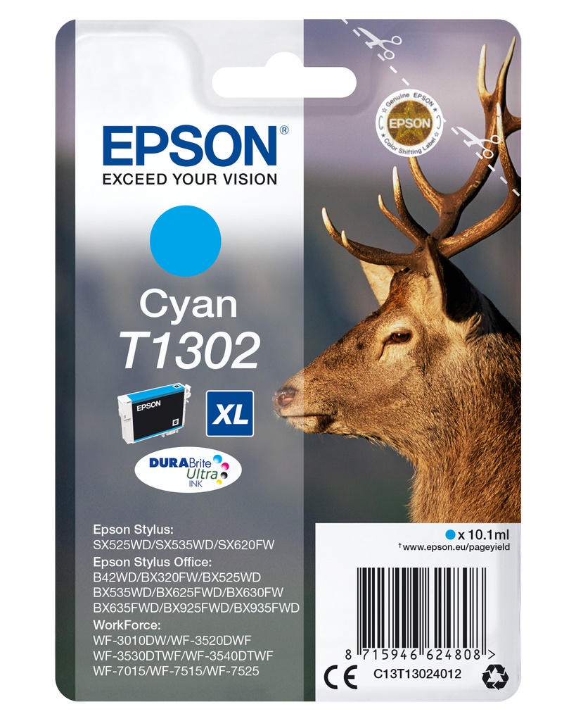 EPSON - C13T130240 CON ETIQUETA DE SEGURIDAD - Radio frequencia (Ref.C13T13024022)