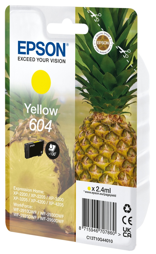 EPSON - Cartucho Amarillo 604 (Ref.48690)