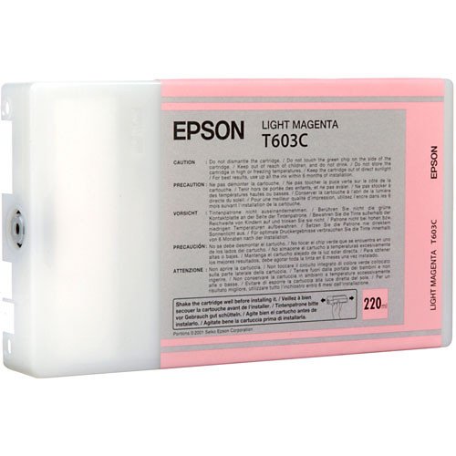 EPSON - CARTUCHO INKJET STYLUS PRO 7800/7880/9800/9880 MAGENTA CLARO 220ML (Ref.T603C00)
