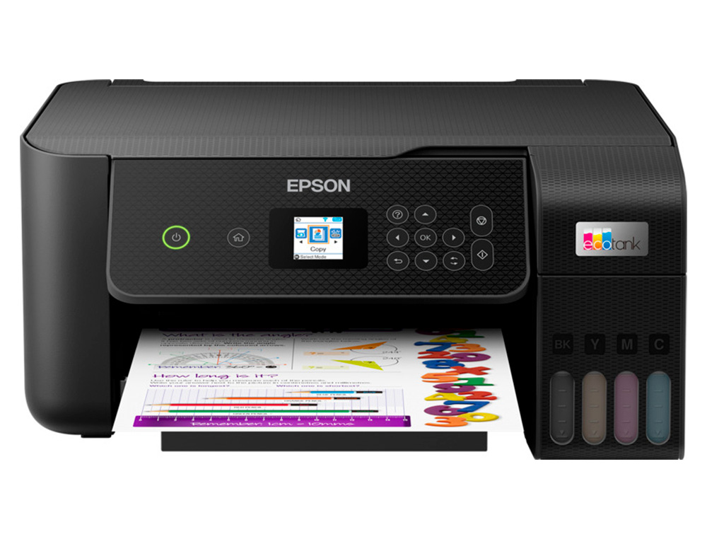 EPSON - EQUIPO MULTIFUNCION ECOTANK ET-2820 TINTA 10 PPM LCD 3,7 CM ESCANER COPIADORA IMPRESORA (Canon L.P.I. 5,25€ Incluido) (Ref.C11CJ66404)