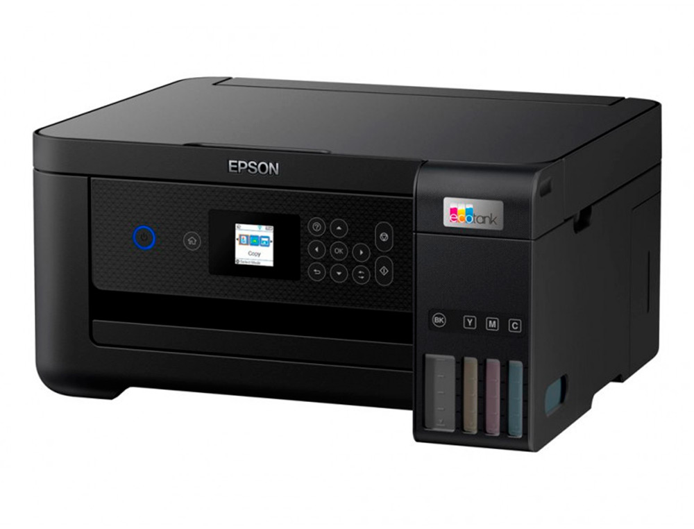 EPSON - EQUIPO MULTIFUNCION ECOTANK ET-2850 TINTA 10 PPM LCD 3,7 CM ESCANER COPIADORA IMPRESORA (Canon L.P.I. 5,25€ Incluido) (Ref.C11CJ63405)