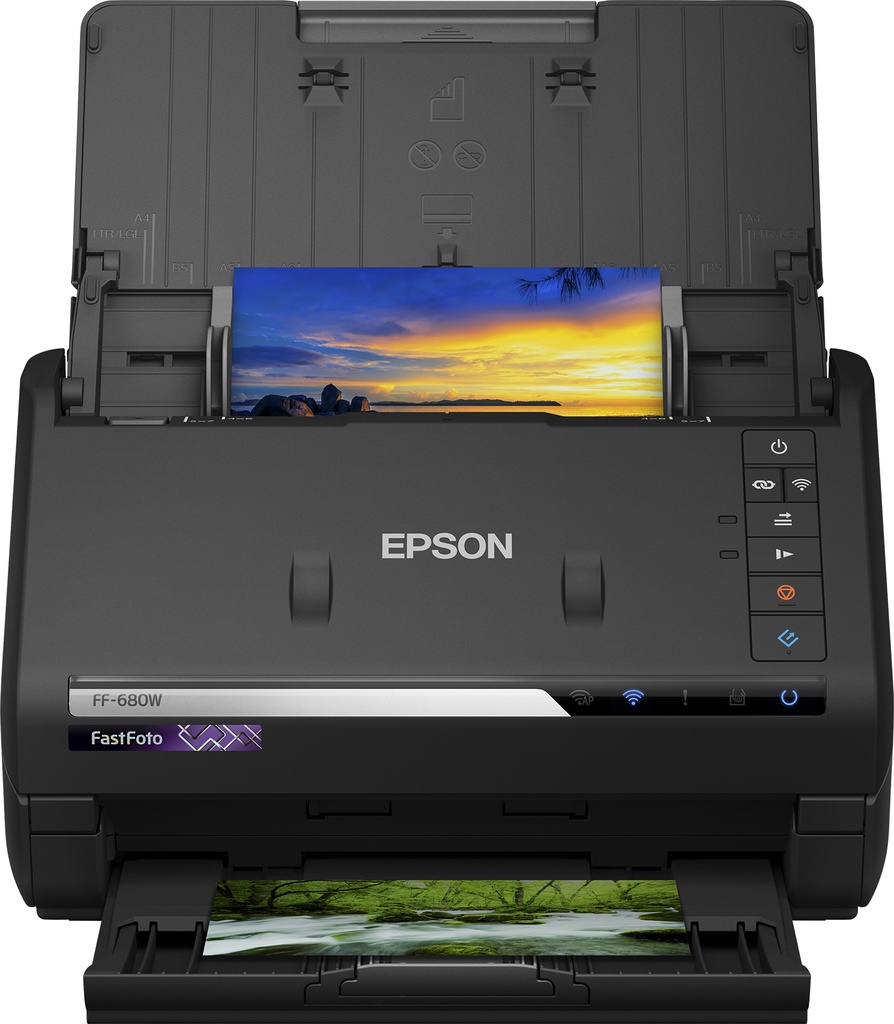 EPSON - escaner FastFoto FF-680W (Ref.B11B237401)