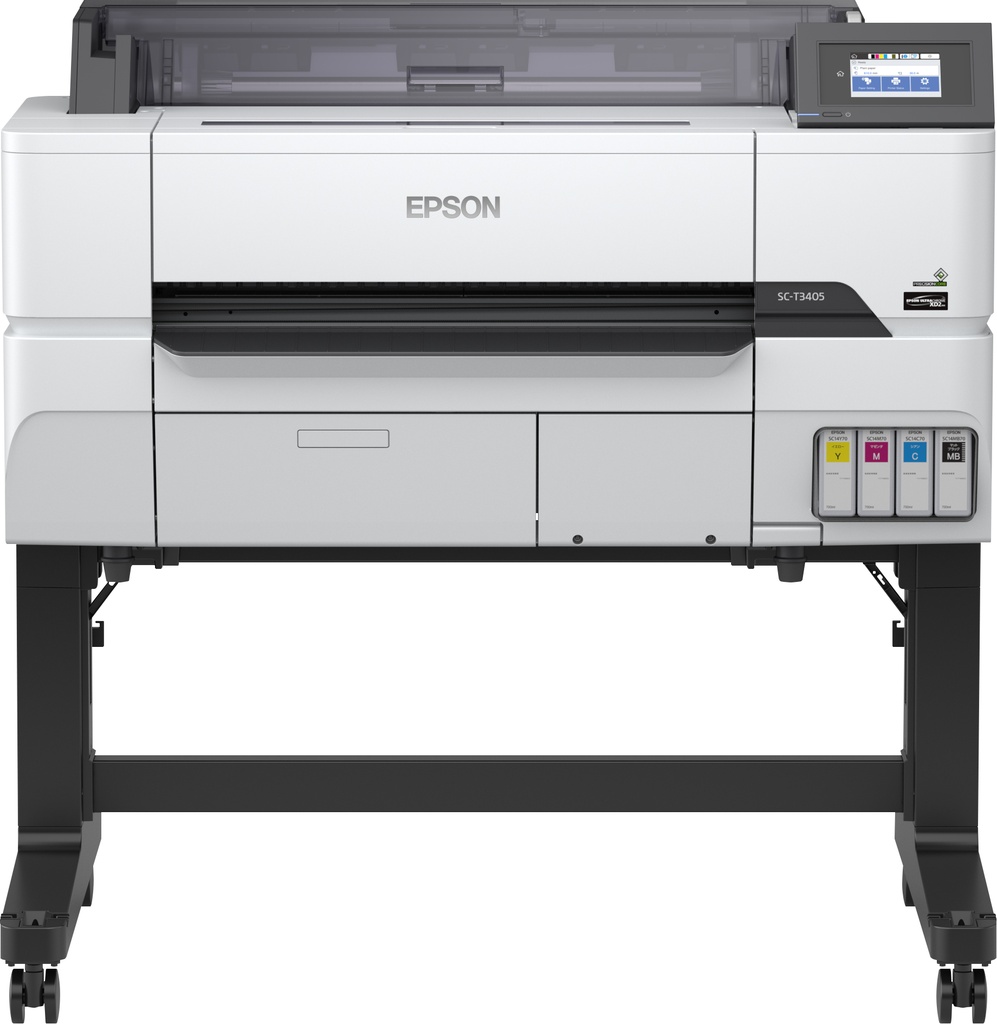 EPSON - Impresora GF SureColor SC-T3405 - wireless printer (with stand) (Ref.C11CJ55301A0)