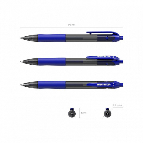 ERICH KRAUSE - BOLÍGRAFO DE GEL AUTOMÁTICO SMART-GEL, TINTA COLOR: AZUL (Ref.39011)