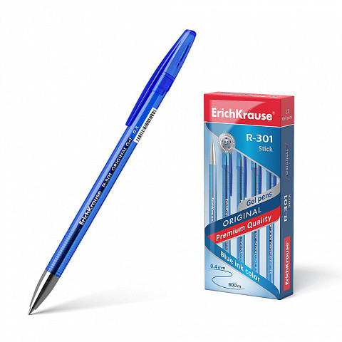 ERICH KRAUSE - BOLÍGRAFO DE GEL R-301 ORIGINAL GEL 0.5, COLOR DE LA TINTA AZUL (Ref.40318)