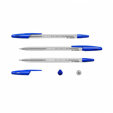 ERICH KRAUSE - BOLÍGRAFO R-301 CLASSIC STICK 1.0, TINTA COLOR: AZUL (Ref.43184)