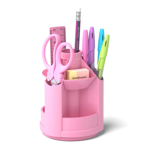 ERICH KRAUSE - ORGANIZADOR DE ESCRITORIO MINI DESK, PASTEL, ROSA (Ref.53231)