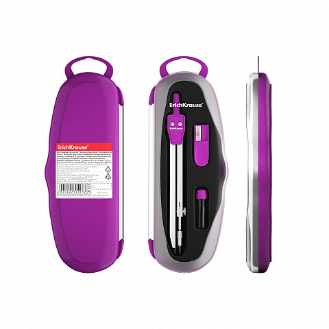 ERICH KRAUSE - SET DE INSTRUMENTOS DE DIBUJO SCHOOL 135MM.,3 UDS. (Ref.31527)