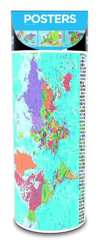 ERIK - MAPA POSTER 61x91,5 cm EXPOSITOR de 60
20 ud. GPE5030 MAPA ESPAÑA
10 ud. GPE5045 MAPA EUROPA
30 ud. GPE5044 MAPA MUNDO (Ref.BOXE0066)