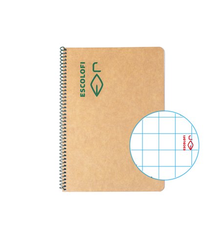 ESCOLOFI - BLOCK 4º100h 5x5 80g ECOLOGICO (Ref.130045200)