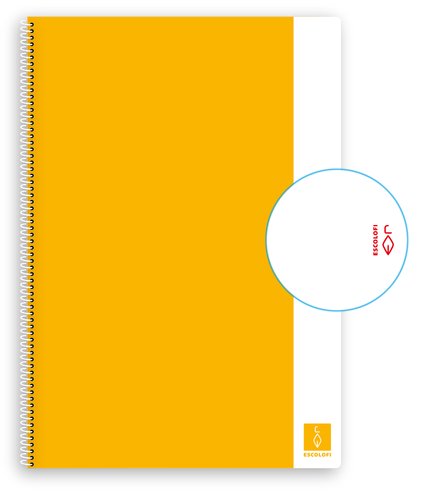 ESCOLOFI - BLOCK BASIC A4 80h LISO 80g (Ref.800400323)