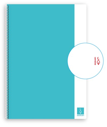 ESCOLOFI - BLOCK BASIC A4 80h LISO 80g (Ref.800400328)