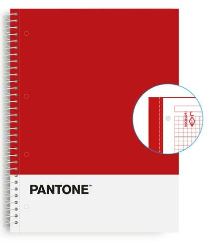 ESCOLOFI - BLOCK ESCOL.PANTONE A4 BASIC 80h 5x5 RJ (Ref.850100200)