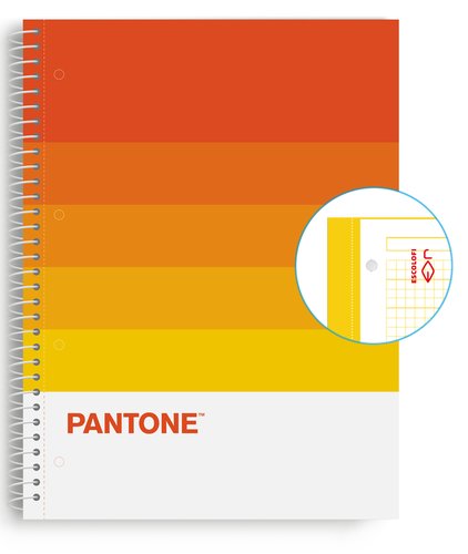 ESCOLOFI - BLOCK ESCOL.PANTONE A4 SPEAKS 80h 5x5 WR (Ref.850101200)