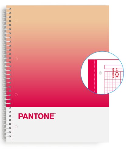 ESCOLOFI - BLOCK ESCOL.PANTONE A4 TOGET. 80h 5x5 RP (Ref.850102100)