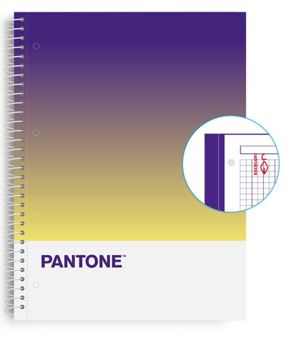ESCOLOFI - BLOCK ESCOL.PANTONE A4 TOGET. 80h 5x5 TM (Ref.850102400)