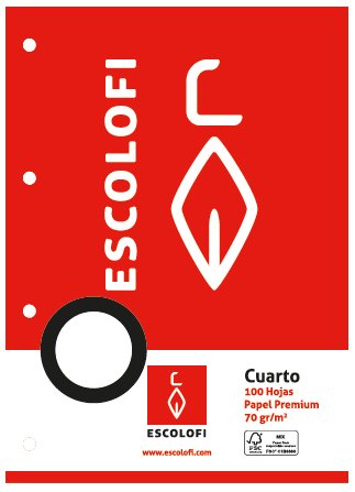 ESCOLOFI - RECAMBIO 4º 100h 4 TAL. PT.5 (Ref.110037404)