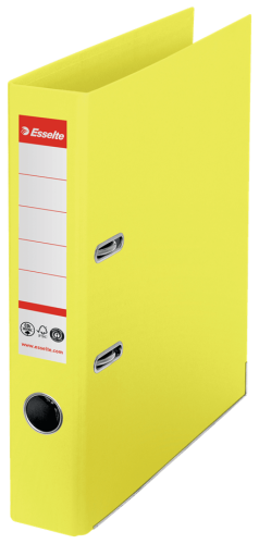 ESSELTE - ARCHIVADOR CO2 NEUTRAL Nº1 A4 LOMO 50MM AMARILLO VIVIDA (Ref.627573)
