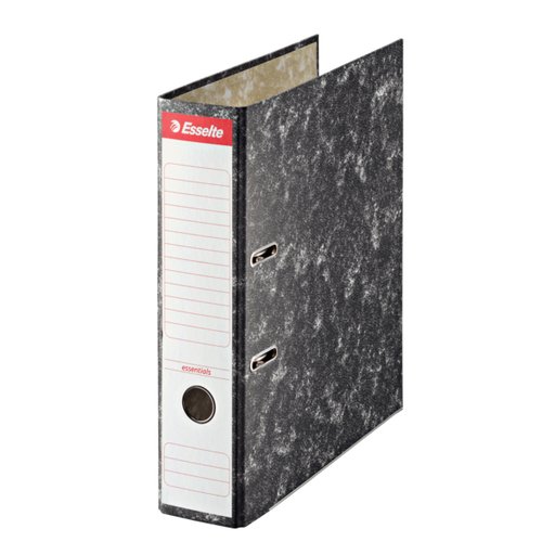 ESSELTE - ARCHIVADOR PALANCA FOLIO LOMO ANCHO RADO CARTÓN JASPEADO (Ref.46957)