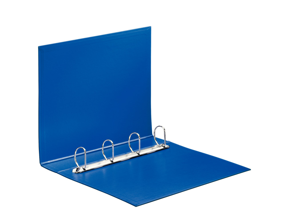 ESSELTE - CARPETA de ANILLAS PVC OFICINA Fº 4 an.MIXTAS 40mm AZUL (Ref.12306)