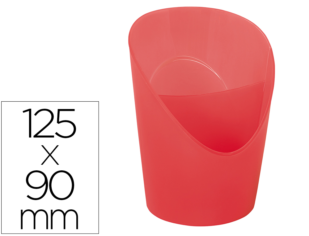 ESSELTE - CUBILETE PORTALÁPICES COLOUR'BREEZE CORAL (Ref.628459)
