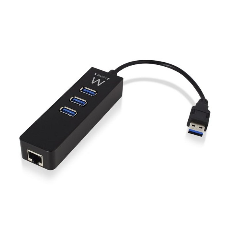 EWENT - Hub 3 puertos 3.1+ 1Gbps (Ref.EW1140)