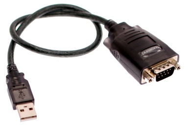 EWENT - cable de serie Negro 1,5 m USB 9 Sub-D (Ref.EW1116)