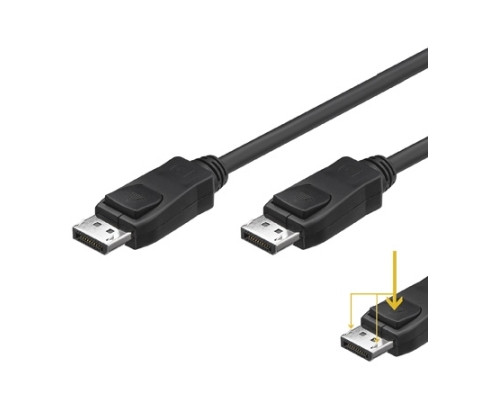 EWENT - EW-140100-020-N-P cable DisplayPort 2 m Negro (Ref.EC1401)