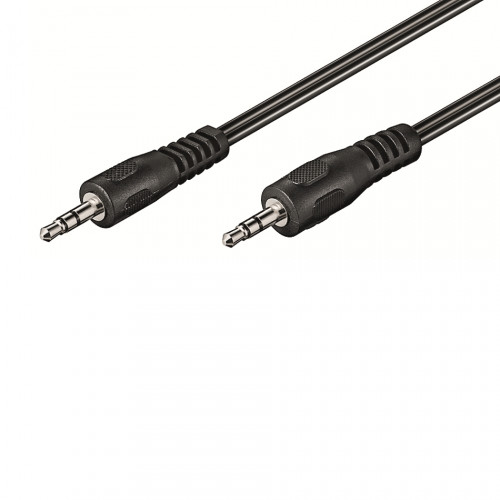 EWENT - EW-220101-050-N-P cable de audio 5 m 3,5mm Negro (Ref.EC1608)