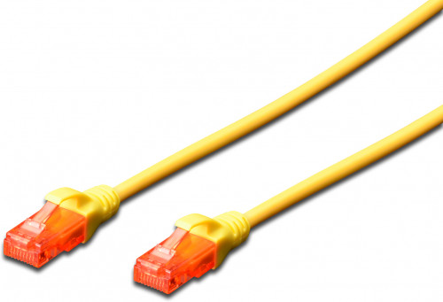 EWENT - EW-6U-050 cable de red Amarillo 5 m Cat6 U/UTP (UTP) (Ref.IM1029)