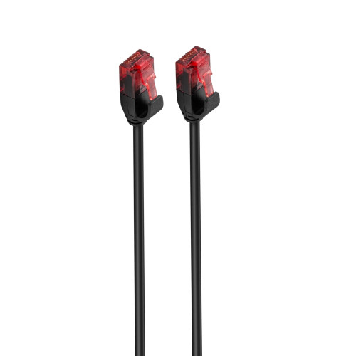 EWENT - cable de red 1 m Cat6 U/UTP (UTP) Negro (Ref.IM1044)