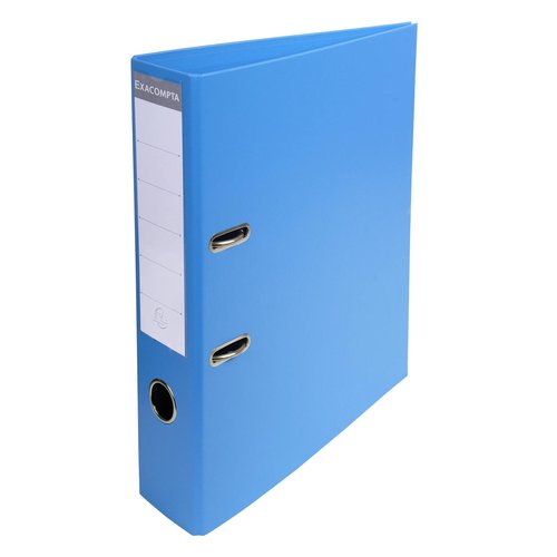 EXACOMPTA - ARCHIVADOR palanca FORRADO PVC RADO A4 70mm AZUL (Ref.53742E)