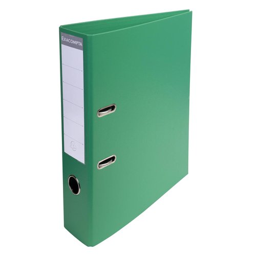 EXACOMPTA - ARCHIVADOR palanca FORRADO PVC RADO A4 70mm VERDE (Ref.53743E)