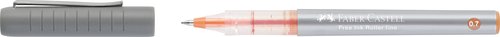 FABER CASTELL - BOLÍGRAFO ROLLER FREE INK 0,7MM NARANJA -12U- (Ref.348115)