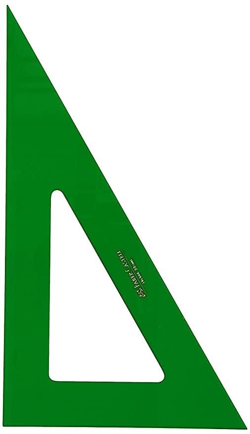 FABER CASTELL - FABER - CASTELL CARTABÓN SIN GRADUAR 42CM VERDE PACK (Ref.666-42)