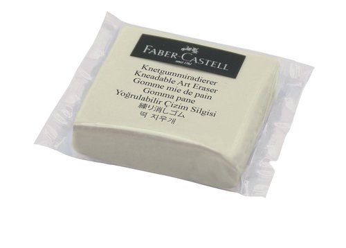 FABER CASTELL - GOMA de BORRAR 7020 MOLDEABLE (CARBONCILLO-PASTEL) (ud.) (Ref.702018/127154)