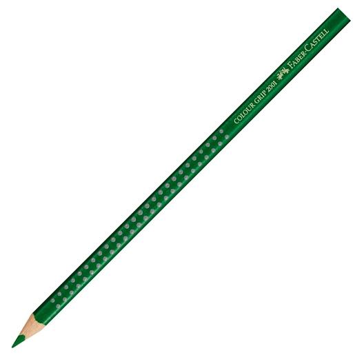 FABER CASTELL - LÁPIZ DE COLOR ACUARELABLE COLOUR GRIP VERDE OLIVA -12U- (Ref.112467)