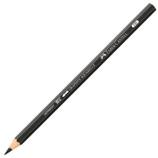 FABER CASTELL - LÁPIZ DE GRAFITO HB ACUARELABLE -6U- (Ref.117800)